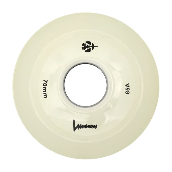 Luminous 70mm Led Longboard Wheels White Glow