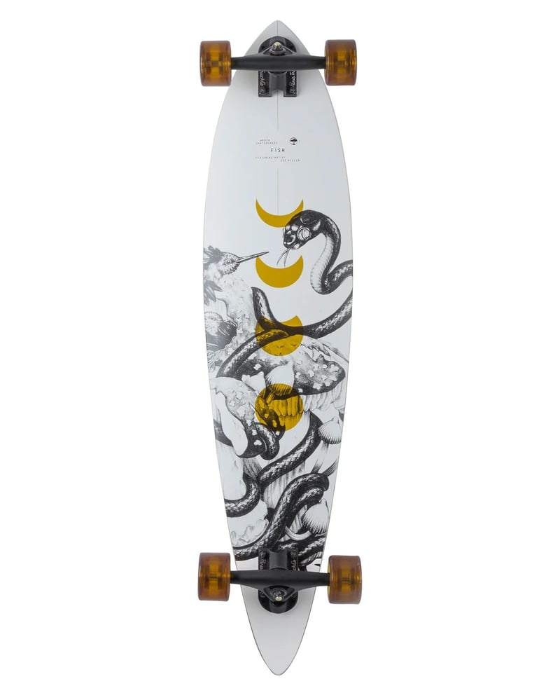 Arbor - Fish Bamboo 'Zoe Keller' 37" - Longboard Complete