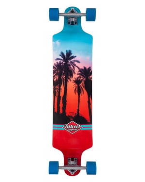 D Street Hawaiian Drop Down - Longboard Complete