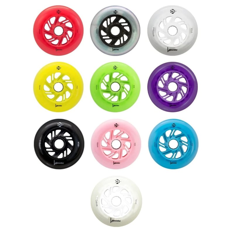 Luminous - 110mm LED 3-pack - Skate Wielen - Green Apple Glow