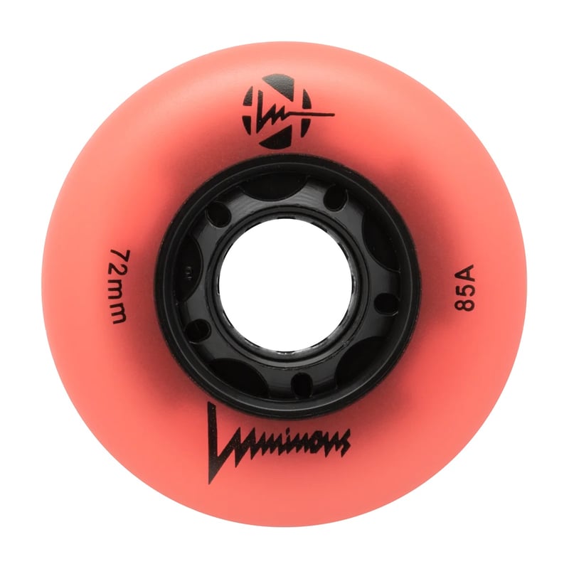 Luminous - 72mm LED 4-pack - Skate Wielen - Green Glow