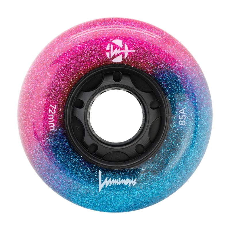 Luminous - 72mm LED 4-pack - Skate Wielen - Green Glow