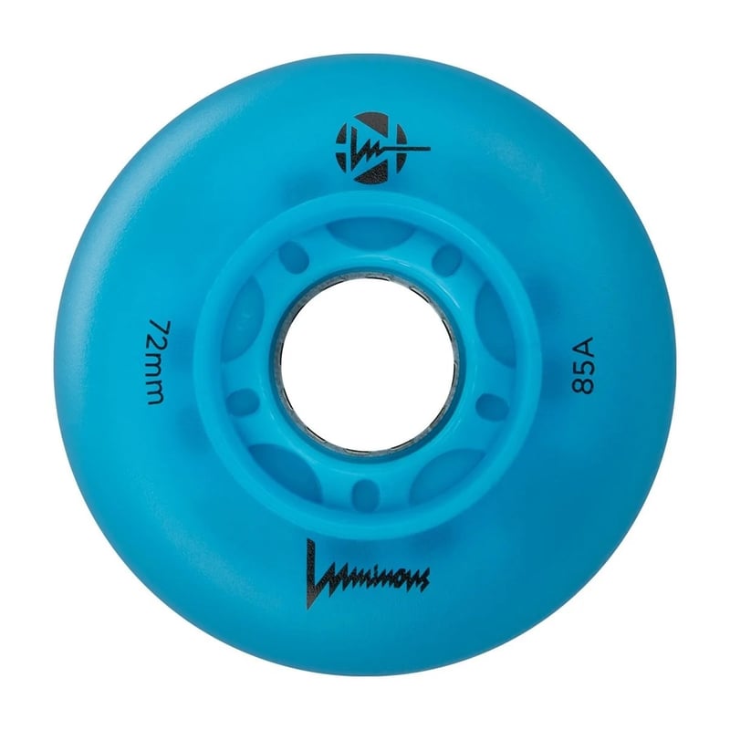 Luminous - 72mm LED 4-pack - Skate Wielen - Green Glow
