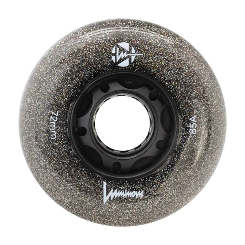 Luminous - 72mm LED 4-pack - Skate Wielen - Green Glow