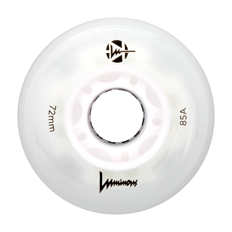 Luminous - 72mm LED 4-pack - Skate Wielen - Green Glow