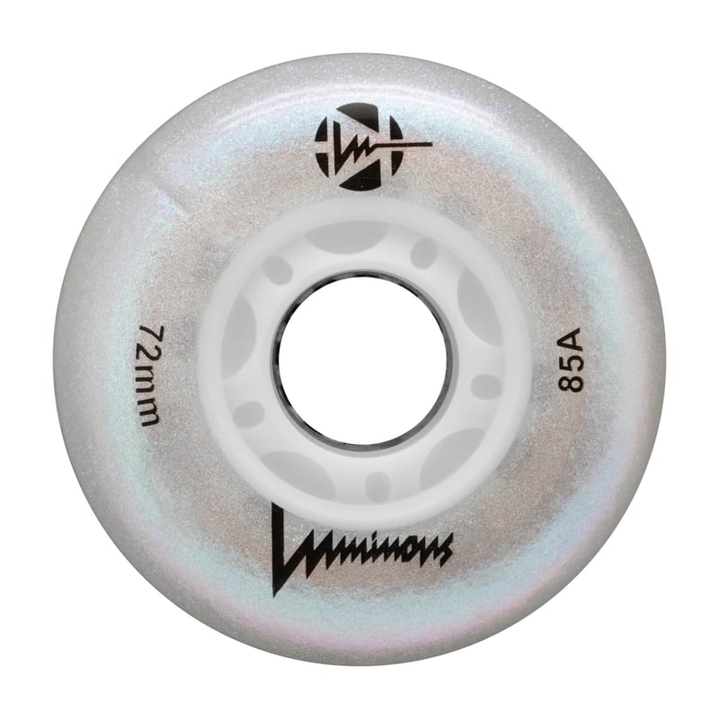 Luminous - 72mm LED 4-pack - Skate Wielen - Green Glow
