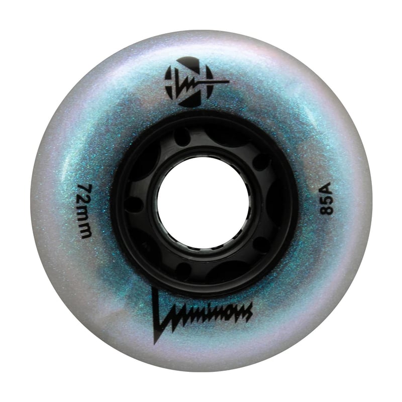 Luminous - 72mm LED 4-pack - Skate Wielen - Green Glow