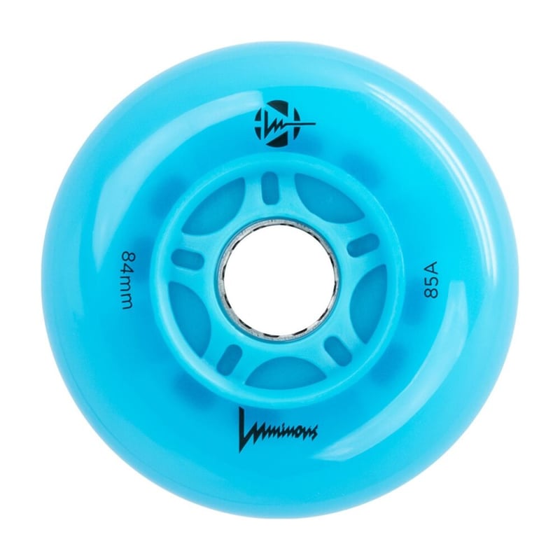 Luminous - 84mm LED 4-pack - Skate Wielen - Blue Ocean Glow