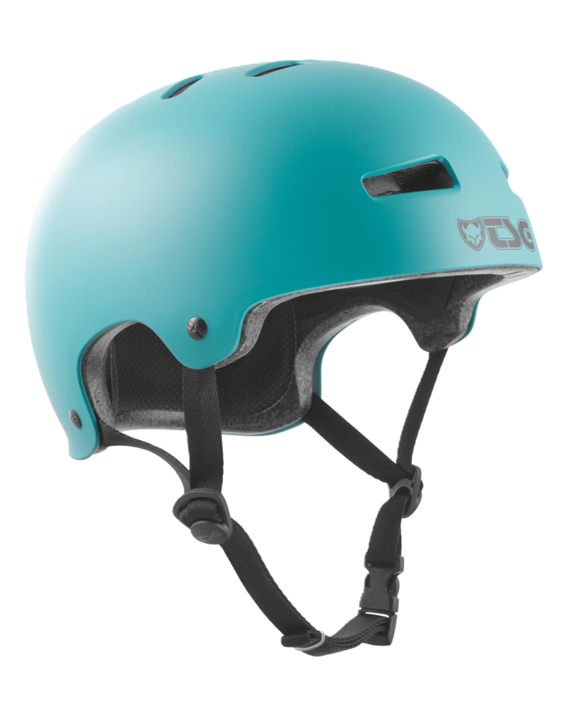 TSG - Evolution Solid Color Satin Cauma Green - Skate Helm - L/XL