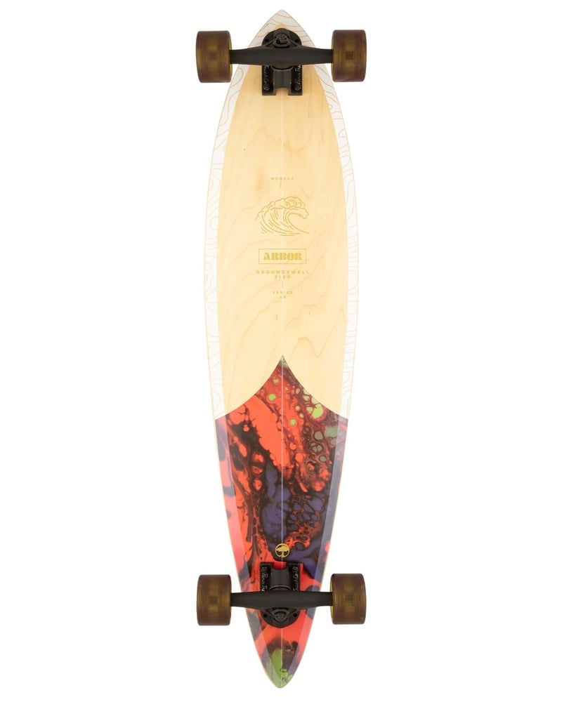Arbor - Fish Groundswell 37"- Longboard Complete