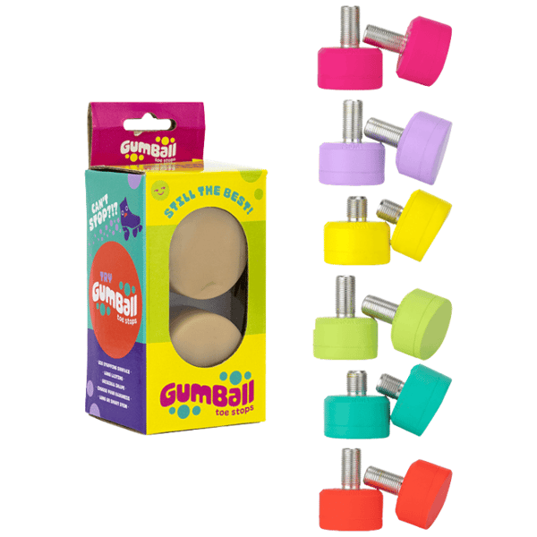 Gumball Toe Stops Varianten Gumball Toe Stops Varianten