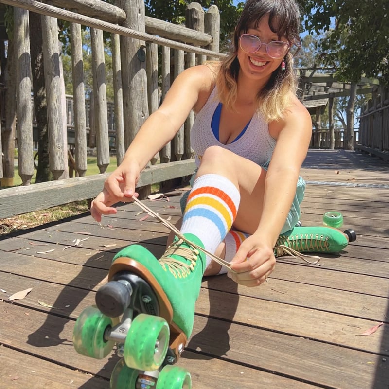 Moxi Skates - Lolly Green Apple - Rolschaatsen - 6