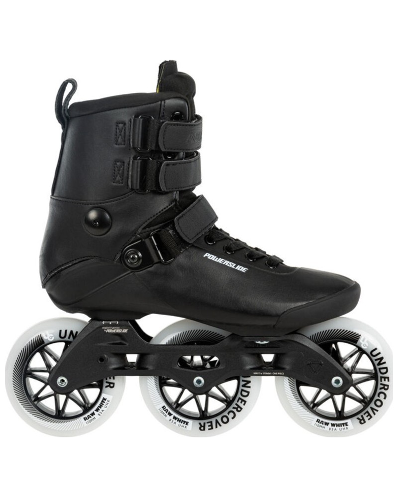 Powerslide - Kaze 110mm Black- Tri Skates - 45
