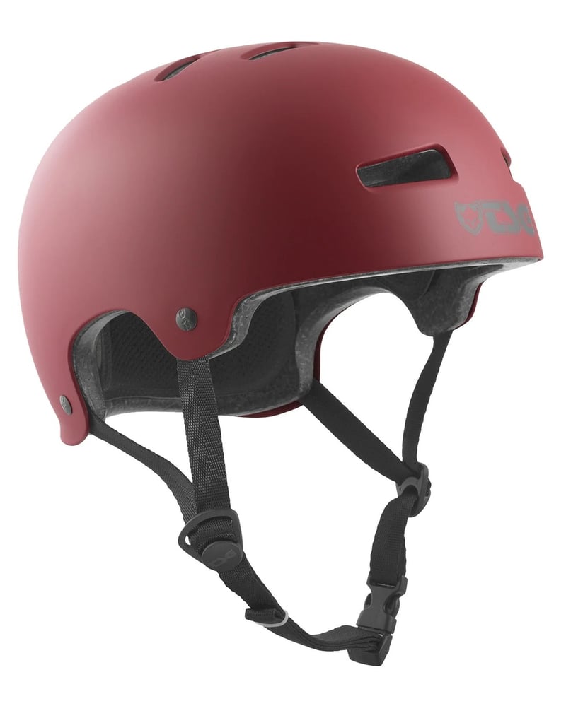TSG - Evolution Solid Color Satin Oxblood - Skate Helm - L/XL