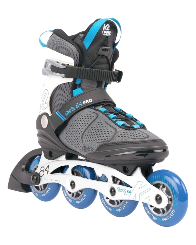 K2 - Alexis 84 Pro Gray Blue - Recreatie Fitness Skates - 36.5
