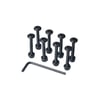 Loaded Button Head Hardware Loose