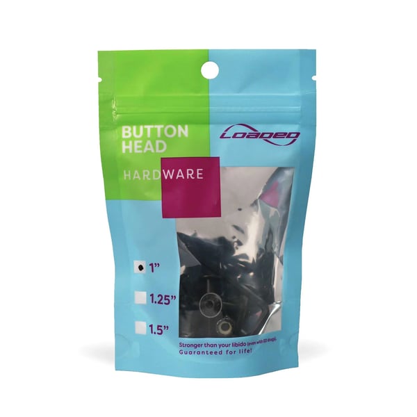 Loaded Button Head Hardware Packaging