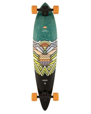 Arbor - Fish Artist 37" - Longboard Complete