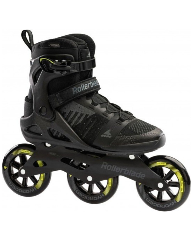 Rollerblade - Macroblade 110 3WD Black/Lime - Fitness Tour Skates - 41