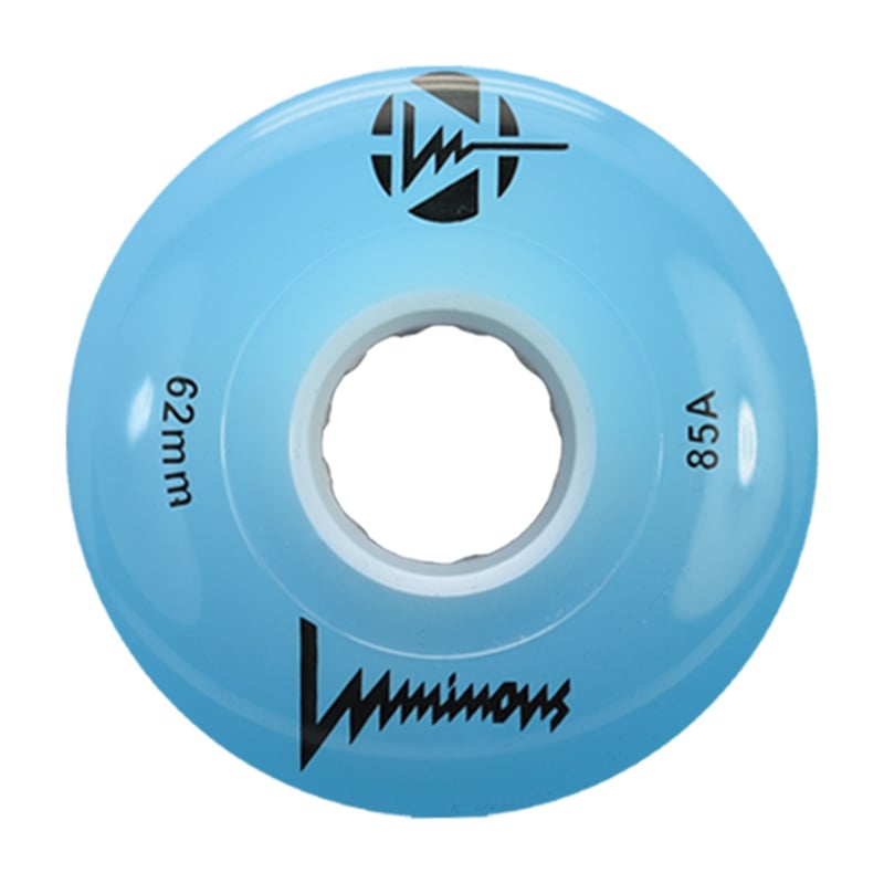 Luminous - LED 62mm 85A - Rolschaats Wielen - Wit
