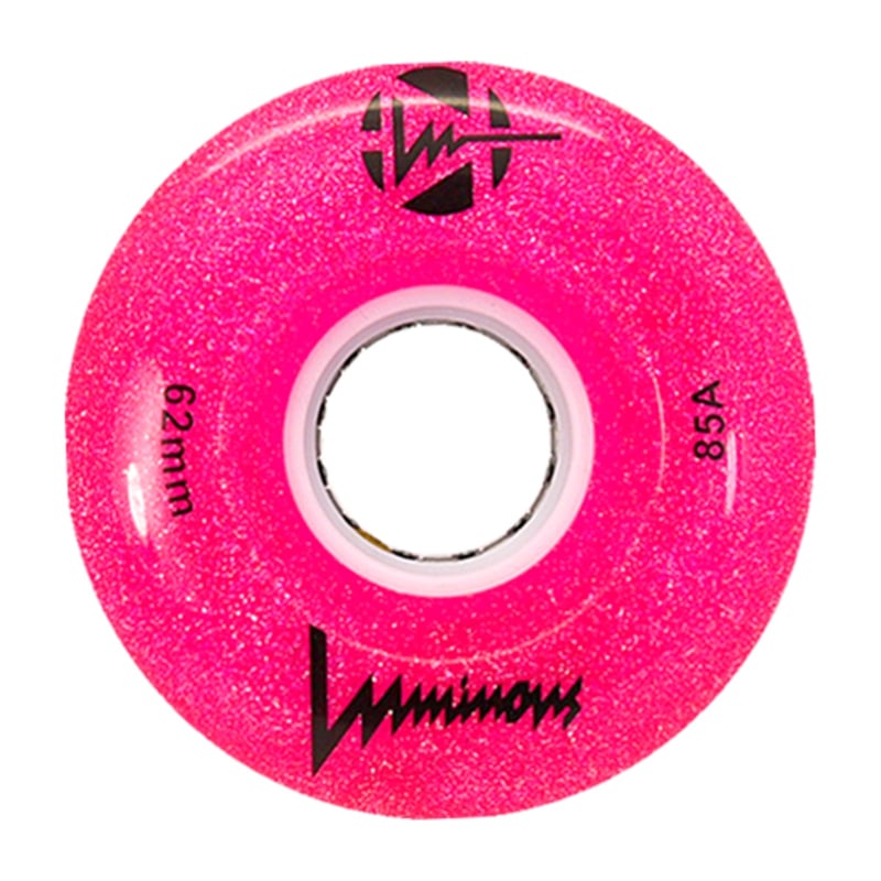 Luminous - LED Special 62mm 85A - Rolschaats Wielen - Cotton Candy