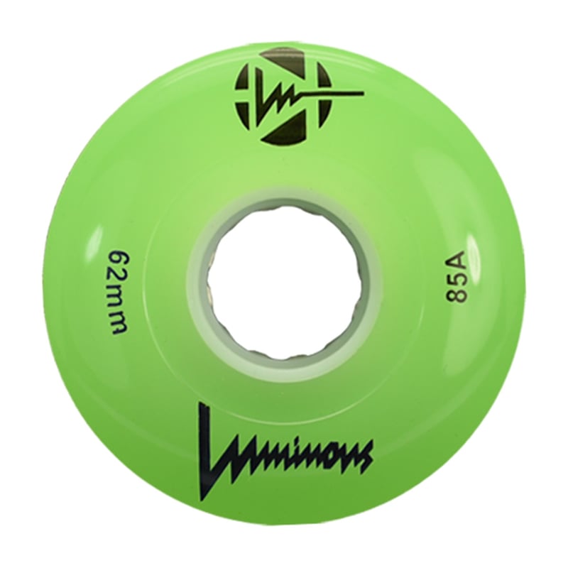 Luminous - LED 62mm 85A - Rolschaats Wielen - Wit