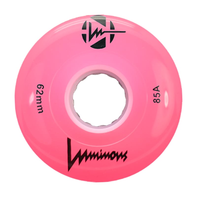 Luminous - LED 62mm 85A - Rolschaats Wielen - Wit