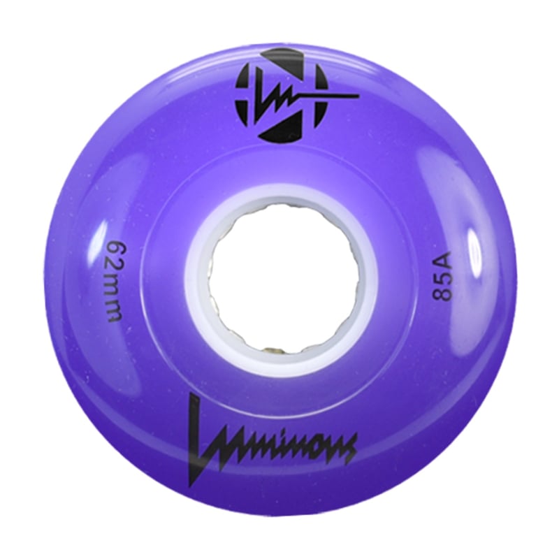 Luminous - LED 62mm 85A - Rolschaats Wielen - Wit