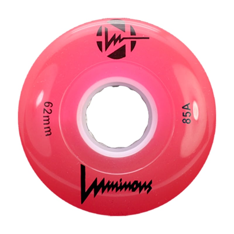 Luminous - LED 62mm 85A - Rolschaats Wielen - Wit