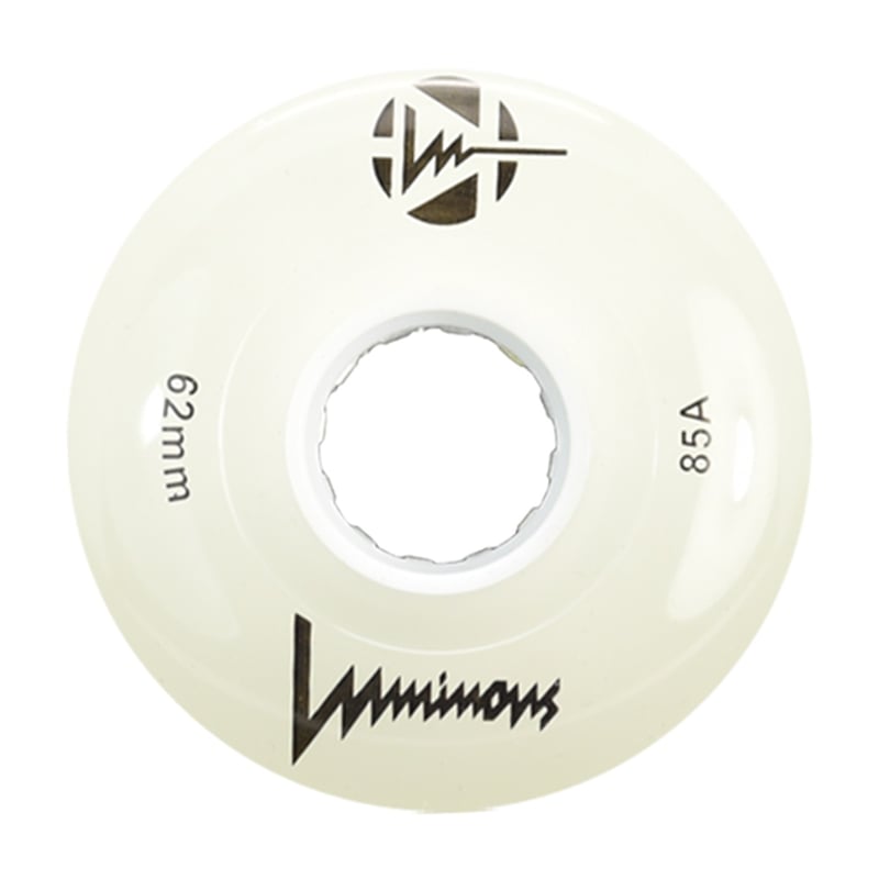 Luminous - LED Glow 62mm 85A - Rolschaats Wielen - White Glow