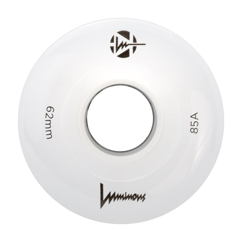 Luminous - LED 62mm 85A - Rolschaats Wielen - Wit