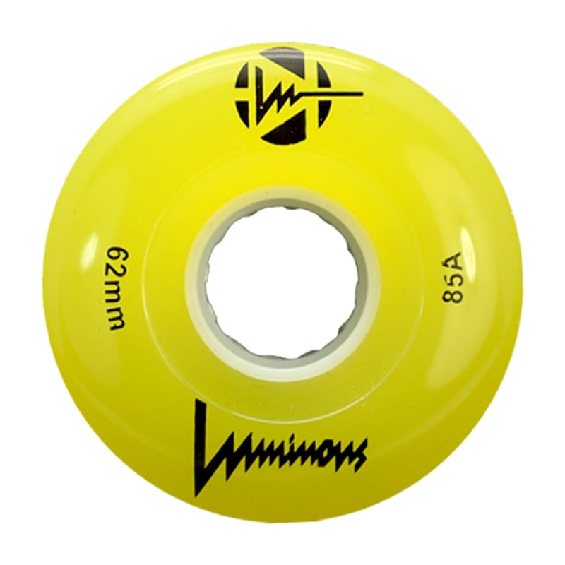Luminous - LED 62mm 85A - Rolschaats Wielen - Wit