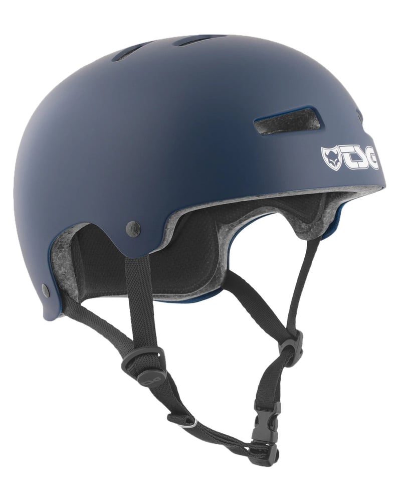 TSG - Evolution Solid Color Satin Blue - Skate Helm - S/M