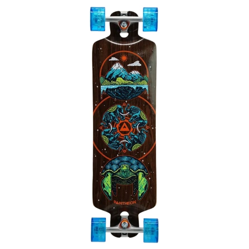 Pantheon - Pranayama FG Seismic Cosmic Turtle 31.5" - Longboard Complete