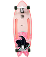 Hamboards - Pescadito Pink White Carving 43" - Longboard Complete