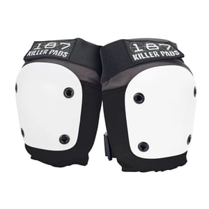 187 Killer Pads Fly Knee Pads Grey/White Kniebeschermers Main