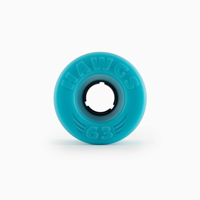 Hawgs - Doozies 63mm 78A - Longboard Wielen - Blauw