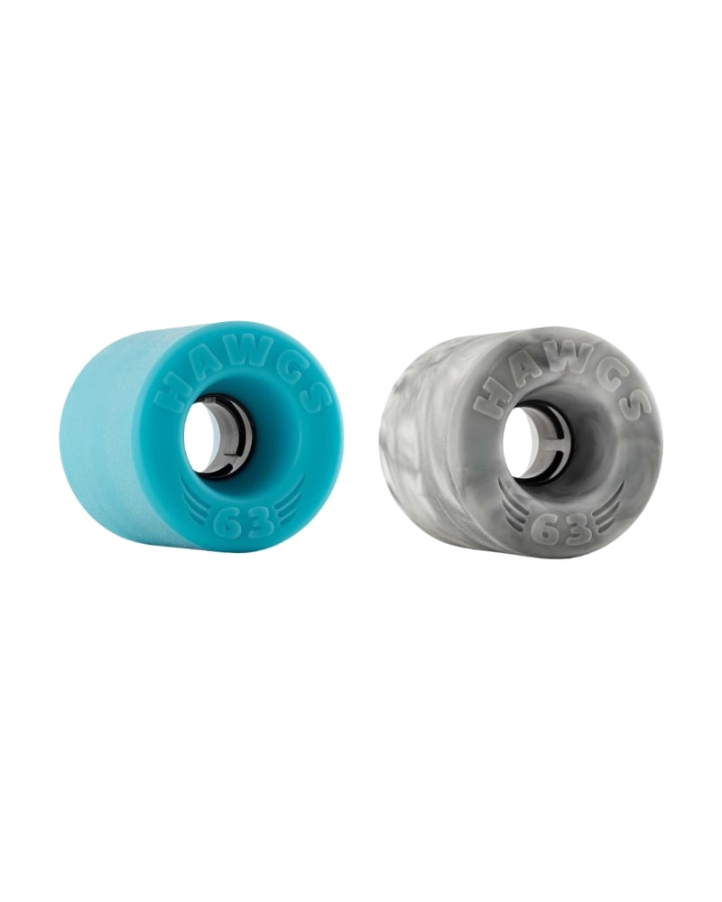 Hawgs - Doozies 63mm 78A - Longboard Wielen - Blauw