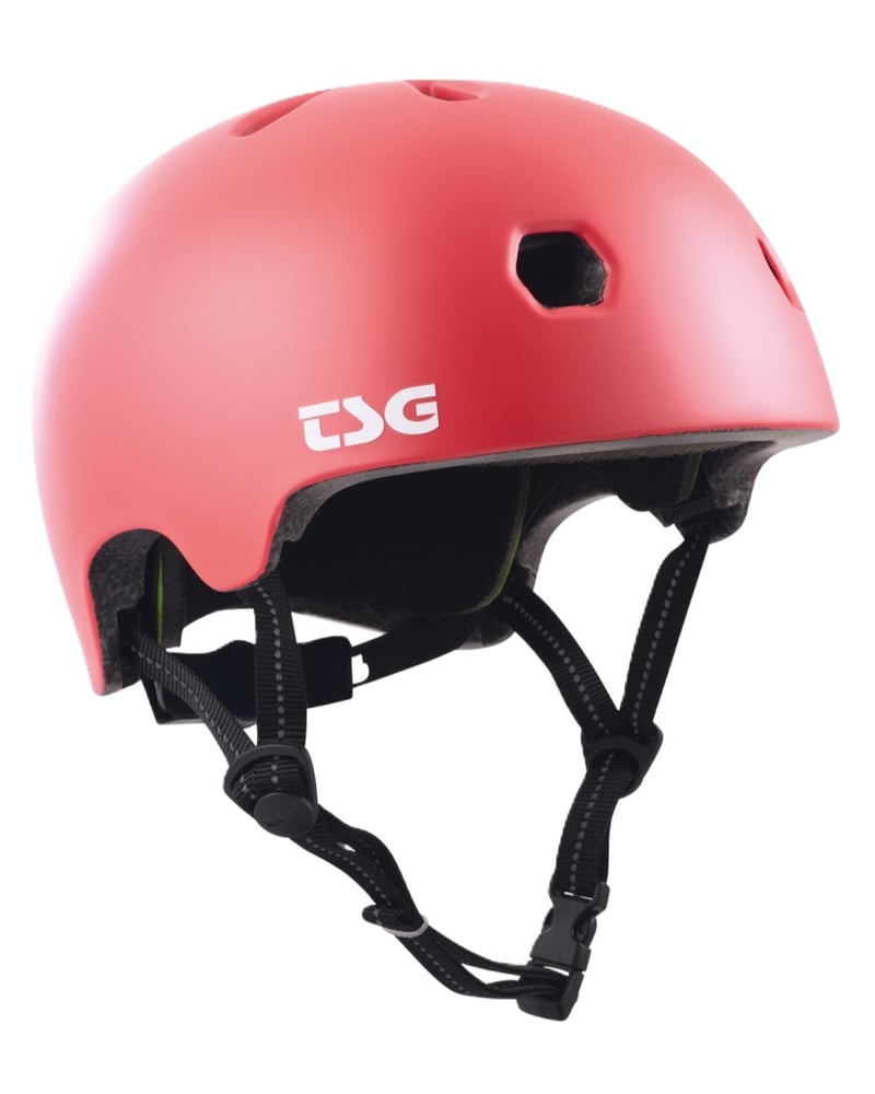 TSG - Meta Satin Gentle Red - Skate Helm - S/M