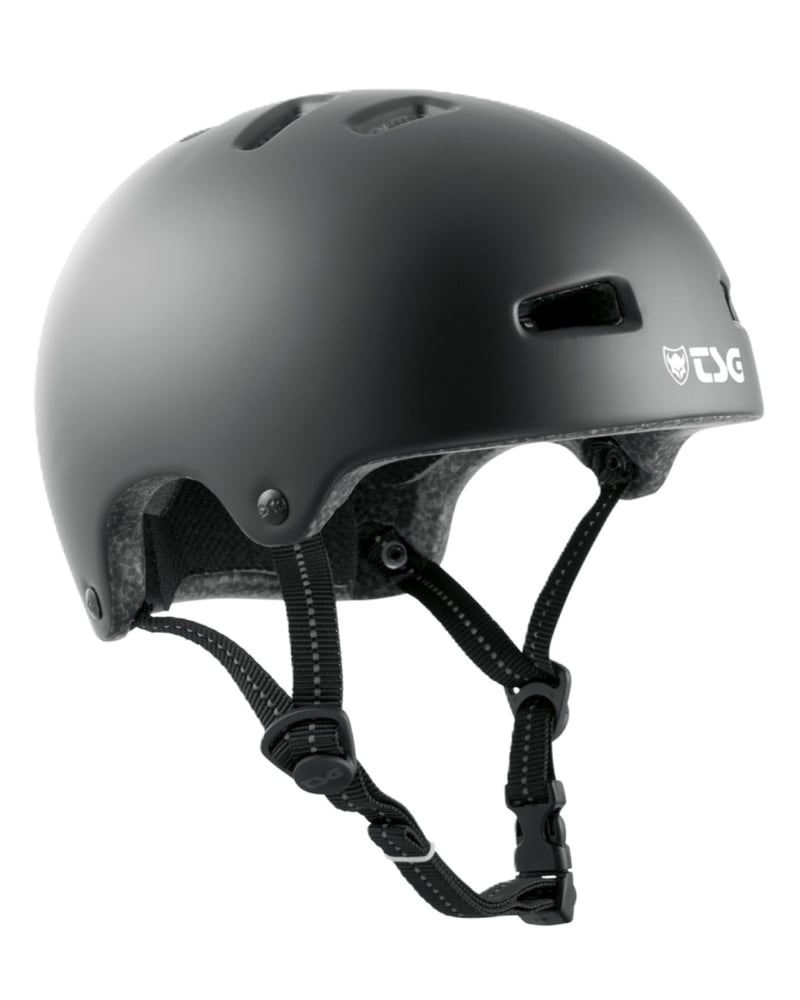 TSG - Nipper Mini Satin Black - Skate Helm - JXXS/JXS