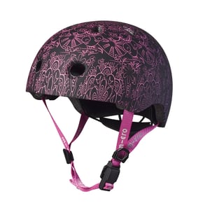 Micro Mandala Roze Paars - Skate Helm
