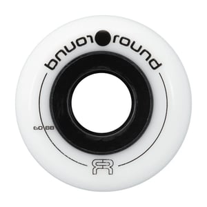 FR 60mm Round White Wheel