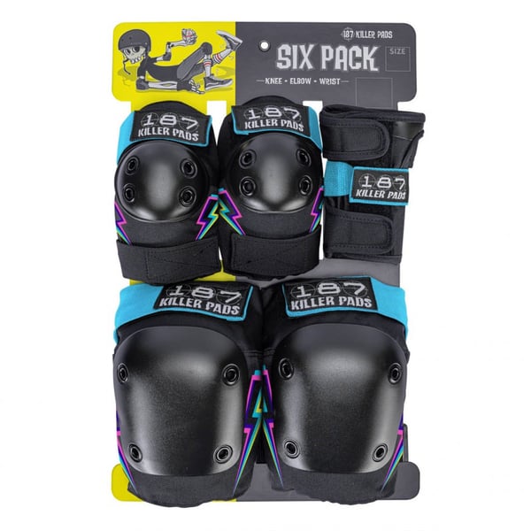 187-Six Pack Electric Bolt Adult Protectie 187 Six Pack Electric Bolt Adult Protectie