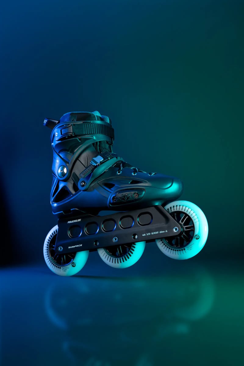 Powerslide - Imperial Darkteal 110 - Tri Skates - 39-40