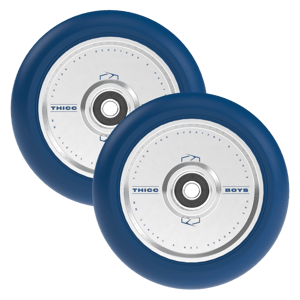 Fuzion Thiccboys Blue Silver 110mm - Step Wielen 