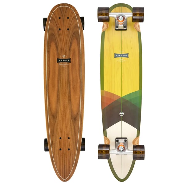 Arbor Breach Foundation 34" - Top and bottom Longboard Complete