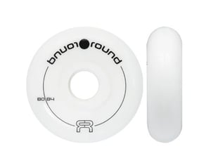 FR Round White 80mm - Skate wielen 