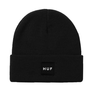 HUF Set Box Beanie Black - Muts 