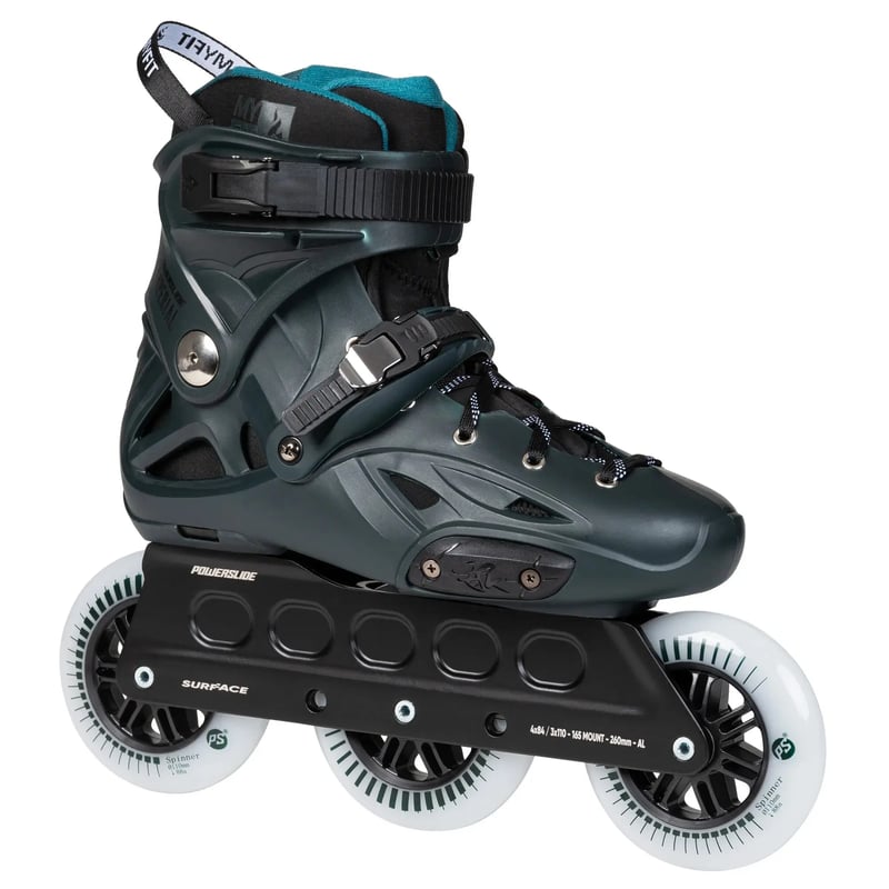 Powerslide - Imperial Darkteal 110 - Tri Skates - 39-40