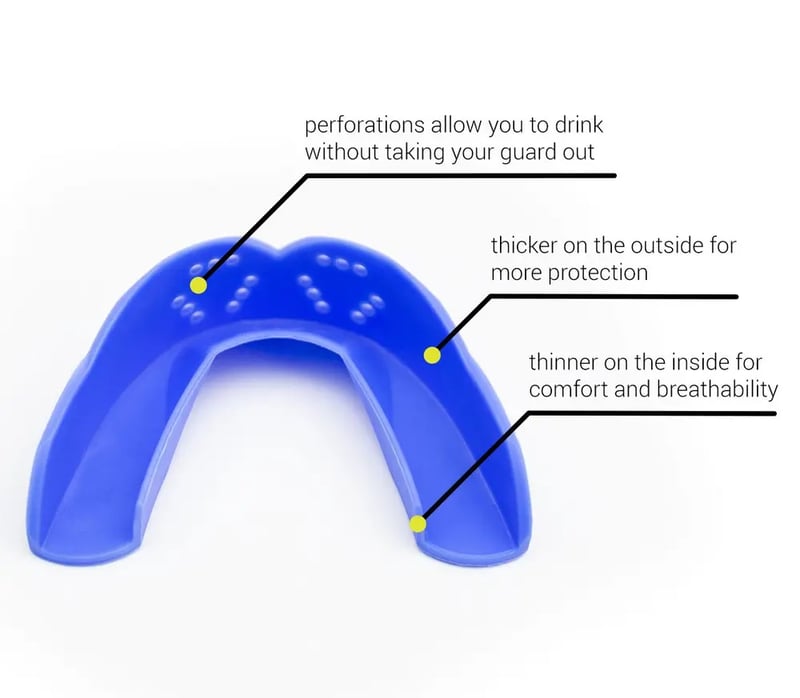 Sisu - 3D Custom Fit Youth - Mouthguard - Lichtblauw